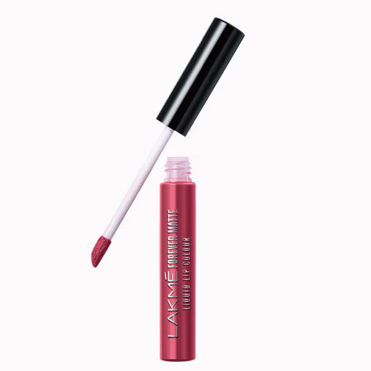 Lakme Forever Matte Liquid Lip Color - PINK GLAMsondaryam is the leading name in the chain of cosmetics and departmental stores in jaipur . , sondaryam  has been a pioneer in delivering top quality genuine productSondaryam Lakme Forever Matte Liquid Lip Color - PINK GLAM