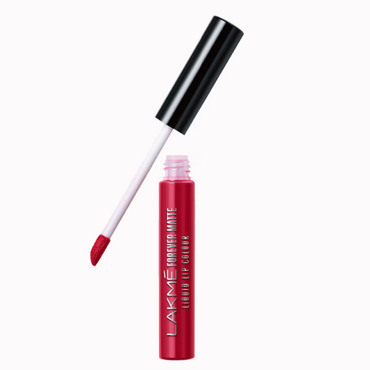 Lakme Forever Matte Liquid Lip Color RED  REVIVALsondaryam is the leading name in the chain of cosmetics and departmental stores in jaipur . , sondaryam  has been a pioneer in delivering top quality genuine productSondaryam Lakme Forever Matte Liquid Lip Color RED REVIVAL
