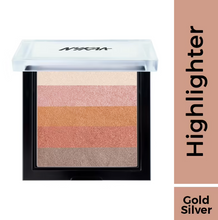 Load image into Gallery viewer, Nykaa Glow Goals! Shimmer Brick Highlighter Palette -
