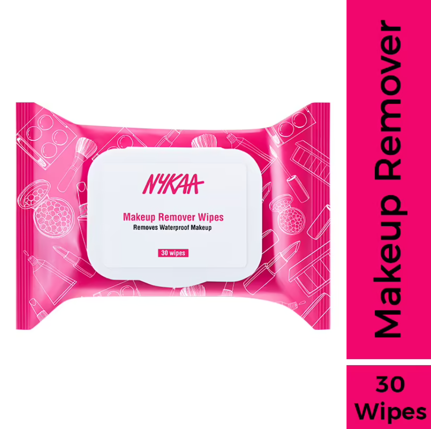 Nykaa Makeup Remover Wipes 30 (30 Wipes)
