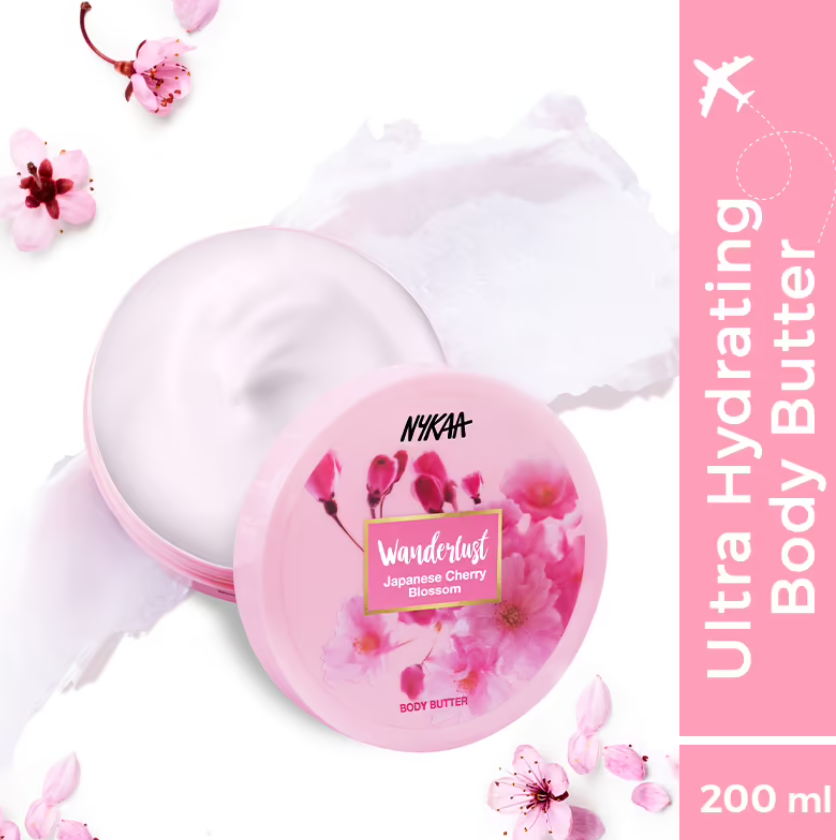 Nykaa Wanderlust Body Butter - Japanese Cherry Blossom