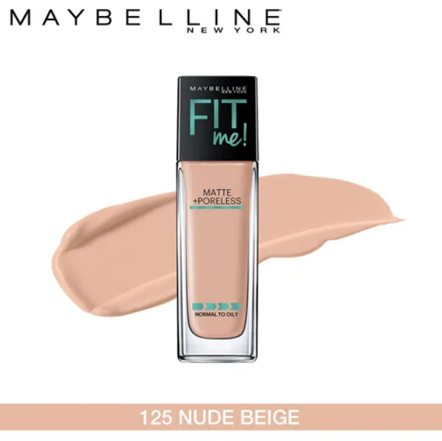 Maybelline New York Fit Me Matte + Poreless Foundation (30ml)