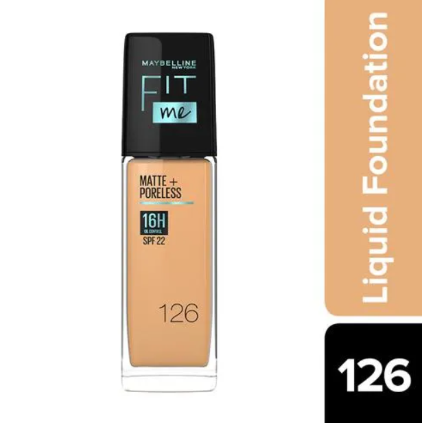 Maybelline New York Fit Me Matte + Poreless Foundation (30ml)