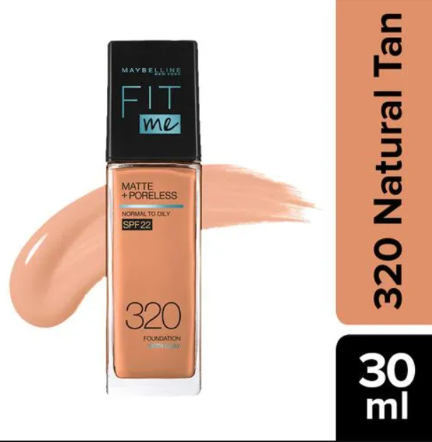 Maybelline New York Fit Me Matte + Poreless Foundation (30ml)