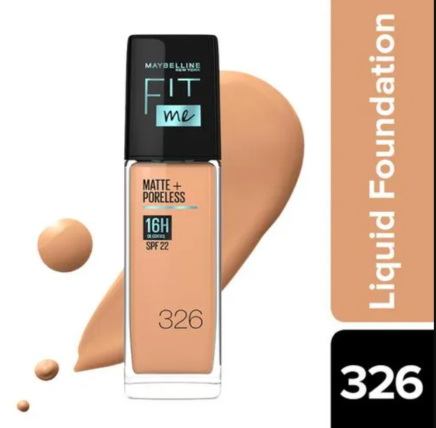 Maybelline New York Fit Me Matte + Poreless Foundation (30ml)