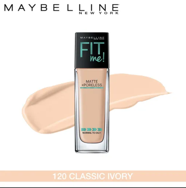 Maybelline New York Fit Me Matte + Poreless Foundation (30ml)