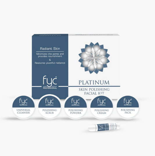 FYC PLATINUM SKIN POLISHER FACIAL KITsondaryam is the leading name in the chain of cosmetics and departmental stores in jaipur . , sondaryam  has been a pioneer in delivering top quality genuine productSondaryam FYC PLATINUM SKIN POLISHER FACIAL KIT