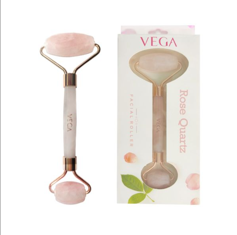 VEGA Rose Quartz Facial Roller-FR-01Rose Quartz Facial Roller is an ideal tool when it comes to giving your skin the best and follow a skincare regime that's worthwhile. This roller is designed to massSondaryam VEGA Rose Quartz Facial Roller-FR-01