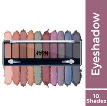 Load image into Gallery viewer, Nykaa Eyes On Me! 10-in-1 Eyeshadow Palette
