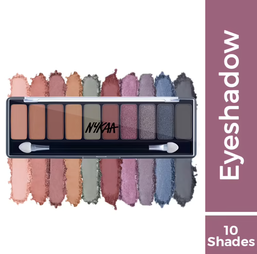 Nykaa Eyes On Me! 10-in-1 Eyeshadow Palette