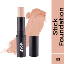 Load image into Gallery viewer, Nykaa SKINgenius Foundation Stick Conceal Contour &amp; Corrector
