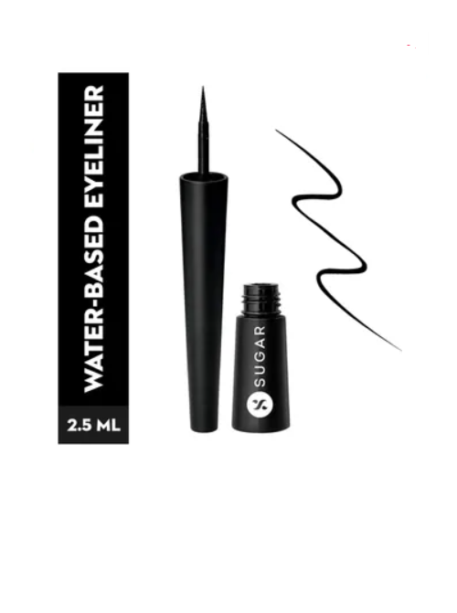SUGAR Gloss Boss 24HR Eyeliner - 01 Back In Black (2.5ml)