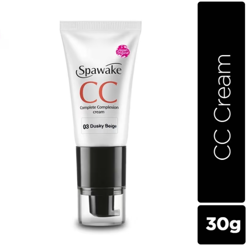Spawake CC Cream SPF 32 PA++ #03 Dusky Beigesondaryam is the leading name in the chain of cosmetics  in jaipur . , sondaryam  has been a pioneer in delivering top quality genuine products in all categories. AlSondaryam Spawake CC Cream SPF 32 PA++ #03 Dusky Beige