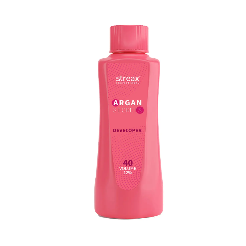 Streax Professional 40 Volume 12% Developer For Argan Secrets Colorantsondaryam is the leading name in the chain of cosmetics  in jaipur . , sondaryam  has been a pioneer in delivering top quality genuine products in all categories. AlSondaryam Streax Professional 40 Volume 12% Developer