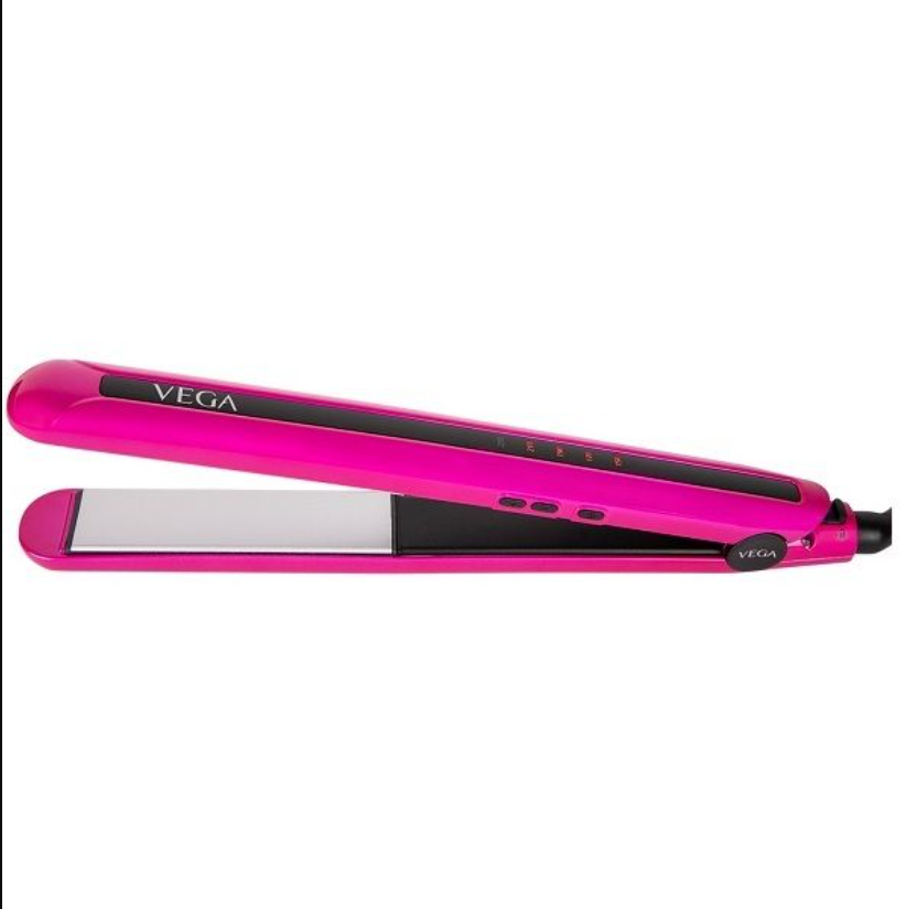 VEGA Trendy Hair Straightener - VHSH-16VEGA trendy straightener styles your hair with and ease. This straightener has ceramic coating plates for smooth gliding and shiny hair. The floating plates prevent Sondaryam VEGA Trendy Hair Straightener - VHSH-16
