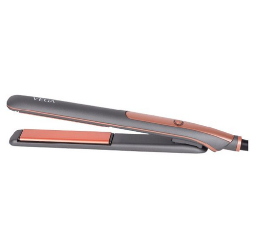 VEGA Glam-Shine Hair Straightener - VHSH-24Vega Glam-Shine Hair straightener comes with ceramic coated plates which allow even distribution of heat and protect hair from heat damage. Floating plates allow theSondaryam VEGA Glam-Shine Hair Straightener - VHSH-24