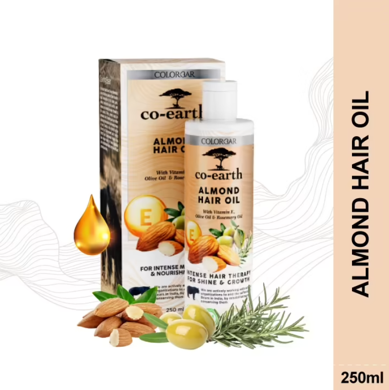 Colorbar Co-Earth Almond Hair Oil