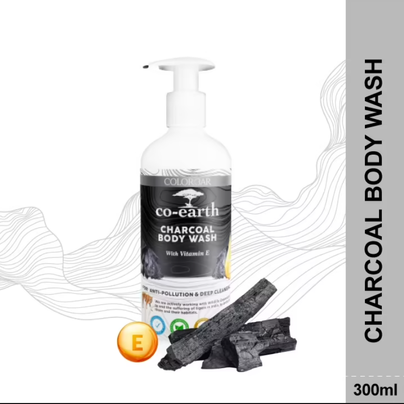 Colorbar Co-Earth Charcoal Body Wash