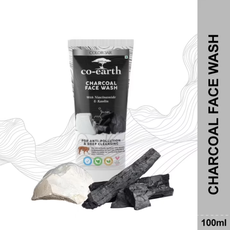 Colorbar Co-Earth Charcoal Face Wash