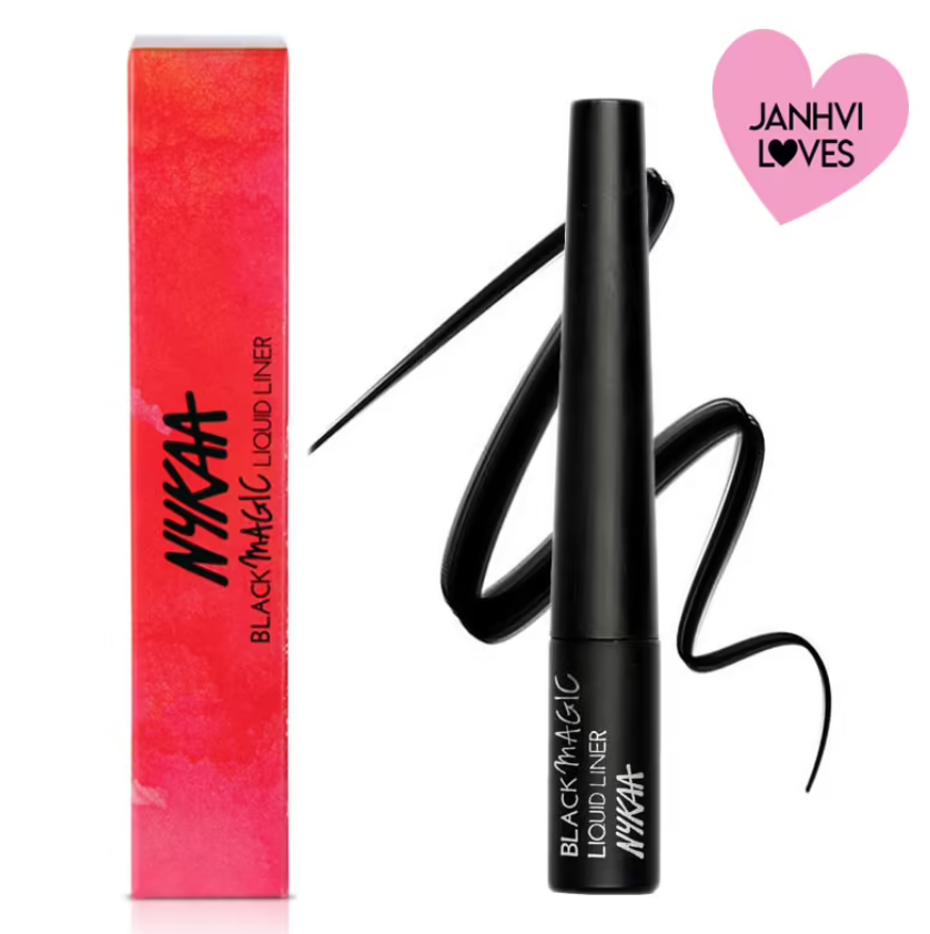 Nykaa Black Magic Liquid Eyeliner - Super Black 01