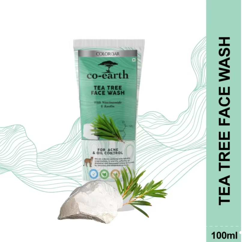 Colorbar Co-Earth Tea Tree Face Wash