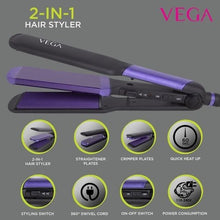 Load image into Gallery viewer, Vega VHSC-01 2 In 1 Hair Styler
